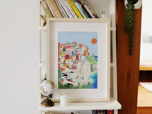 Kit de peinture au numéro - Cinque Terre - Margothe