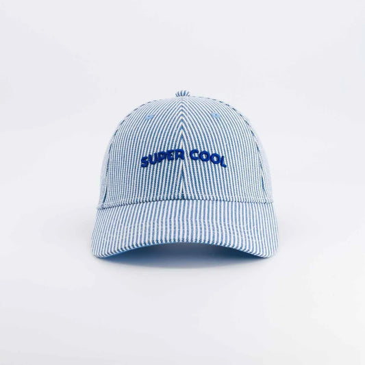 Casquette Super Cool bleu - Enfant - Margothe
