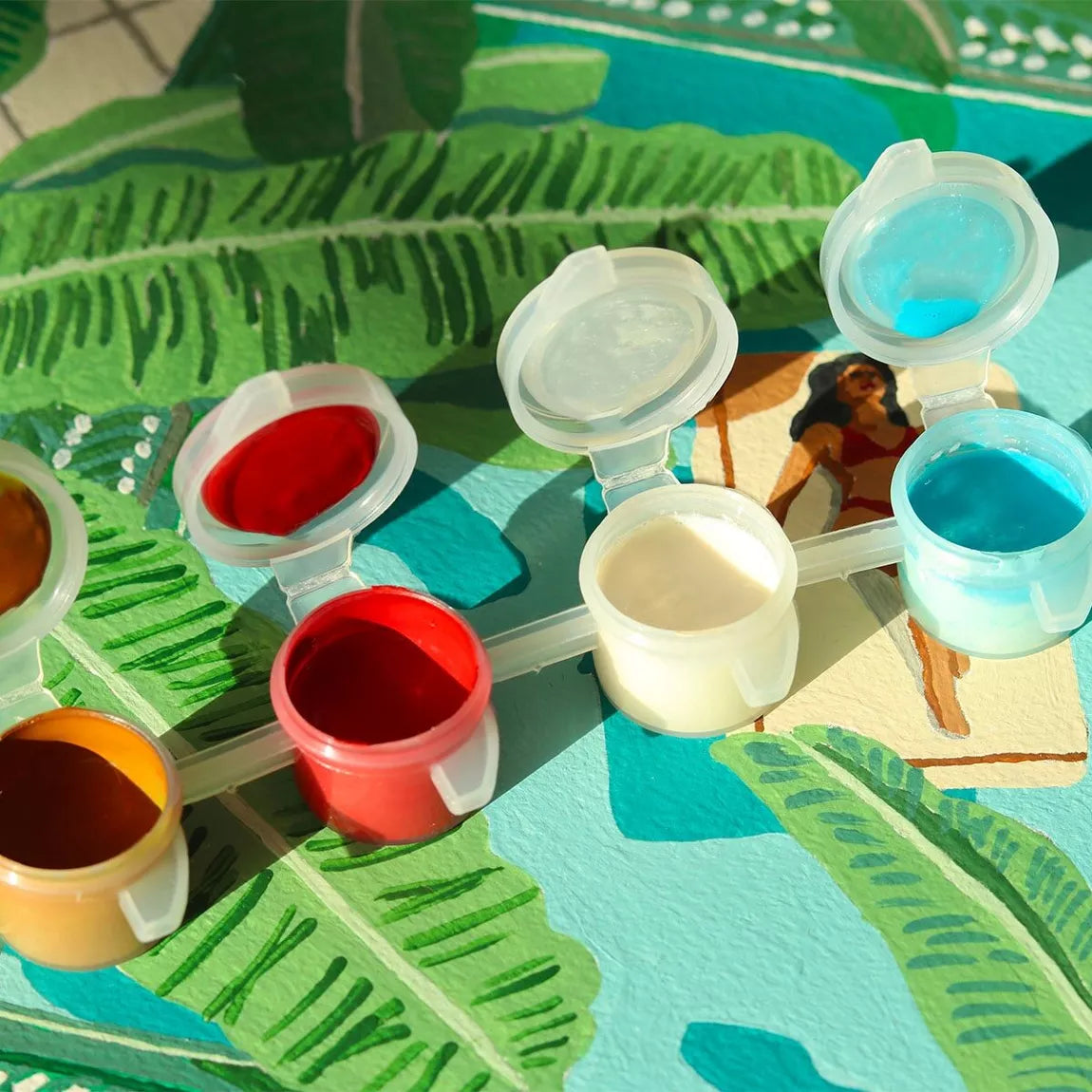 Coffret peinture au numéro - Daydreaming - Margothe