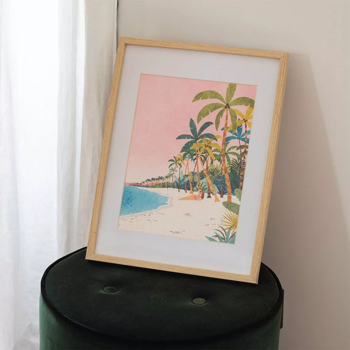 Coffret de peinture au numéro - Bora Bora - Margothe