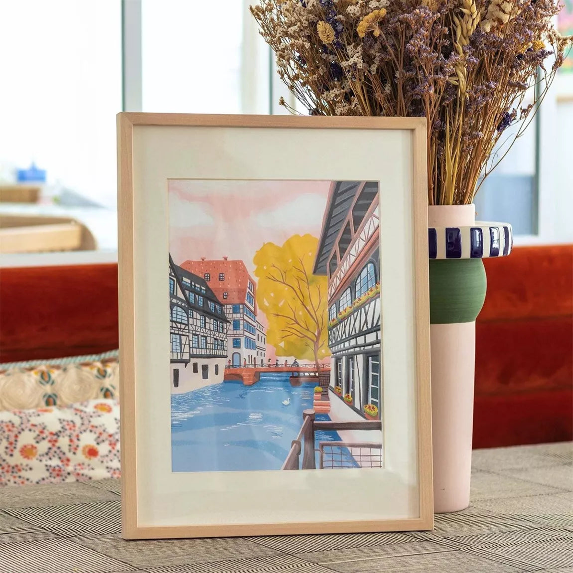 Coffret de peinture au numéro - La Petite France - Margothe