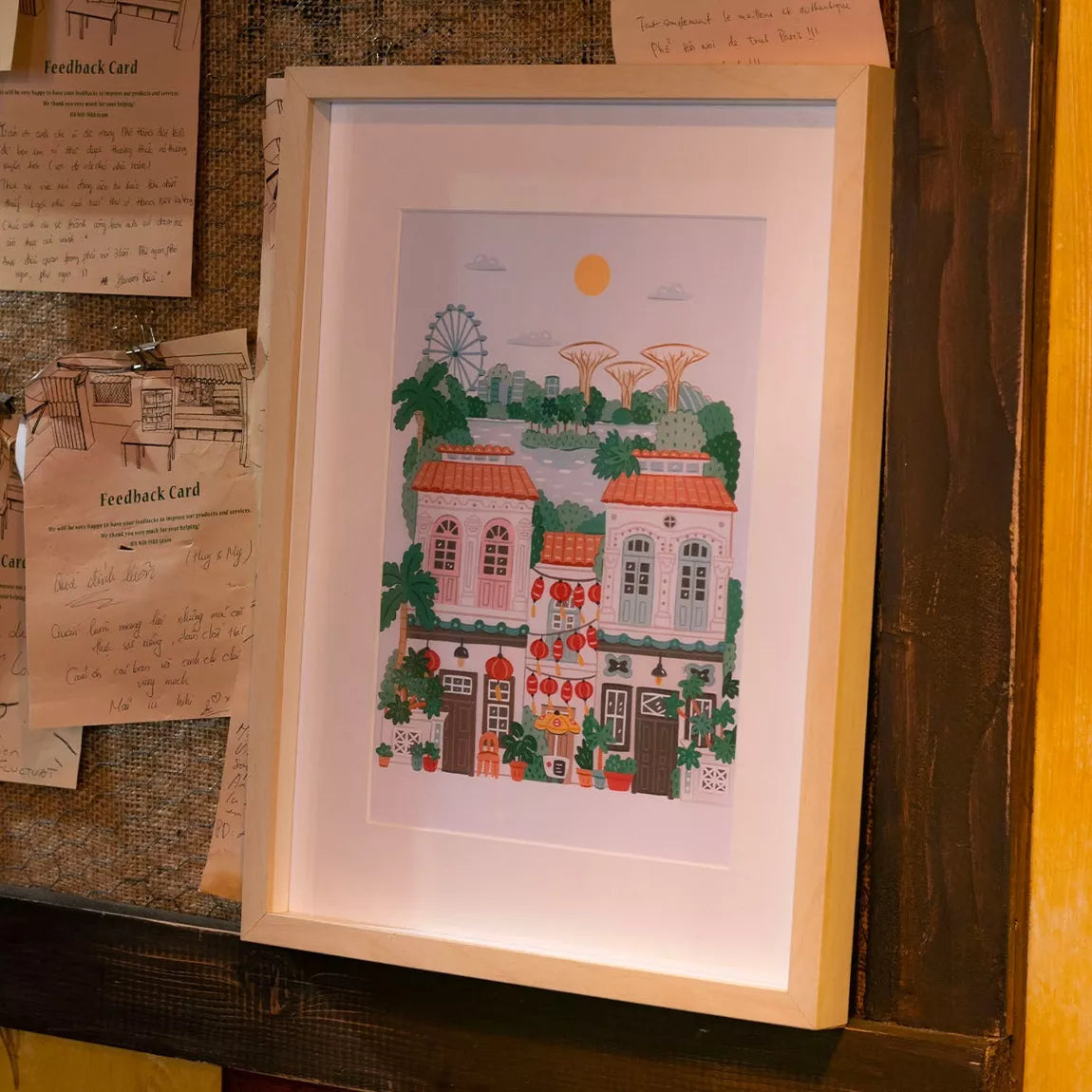 Coffret de peinture au numéro - Singapore