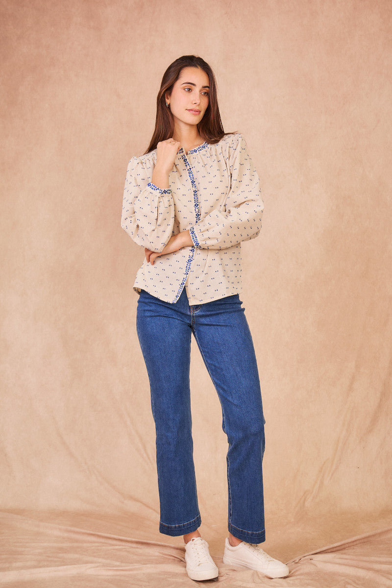 Blouse Apolline écru