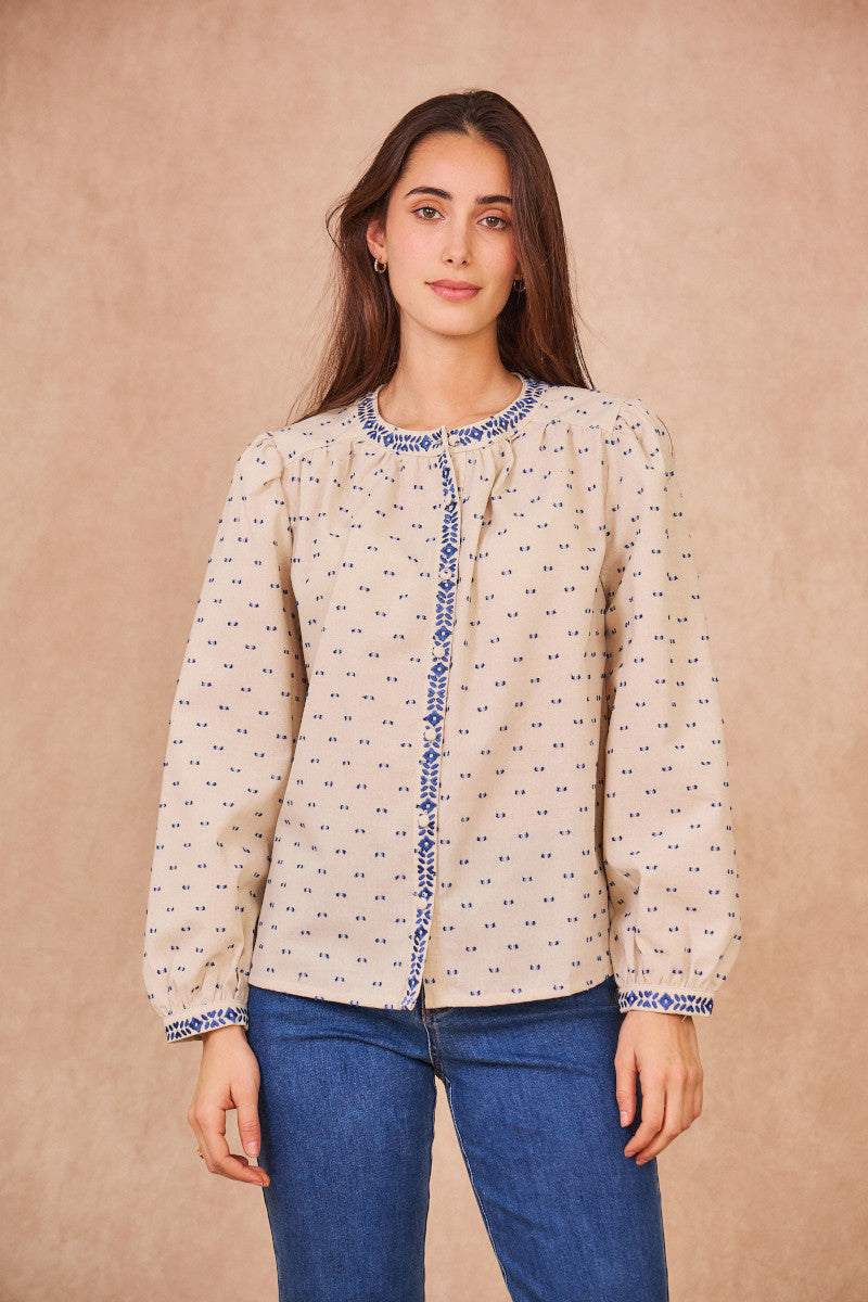 Blouse Apolline écru