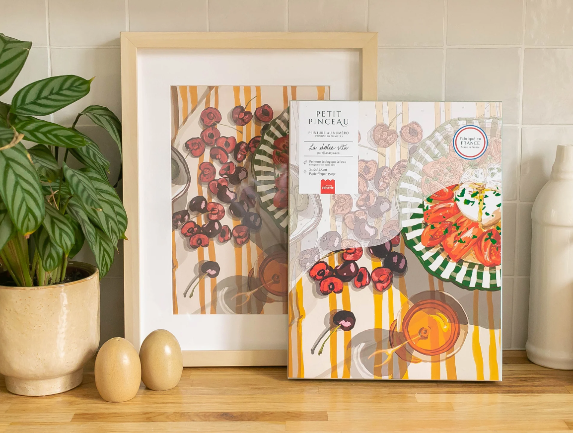 Coffret de peinture au numéro - La Dolce Vita