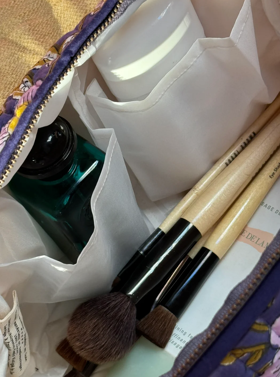 Petite trousse de toilette N°113 Bleu - Byzantine