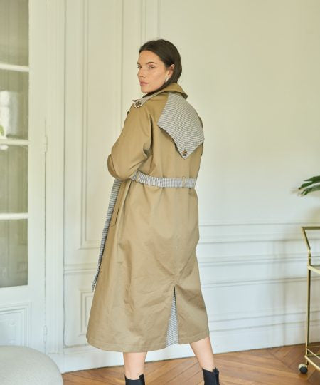 Trench long Vivi beige