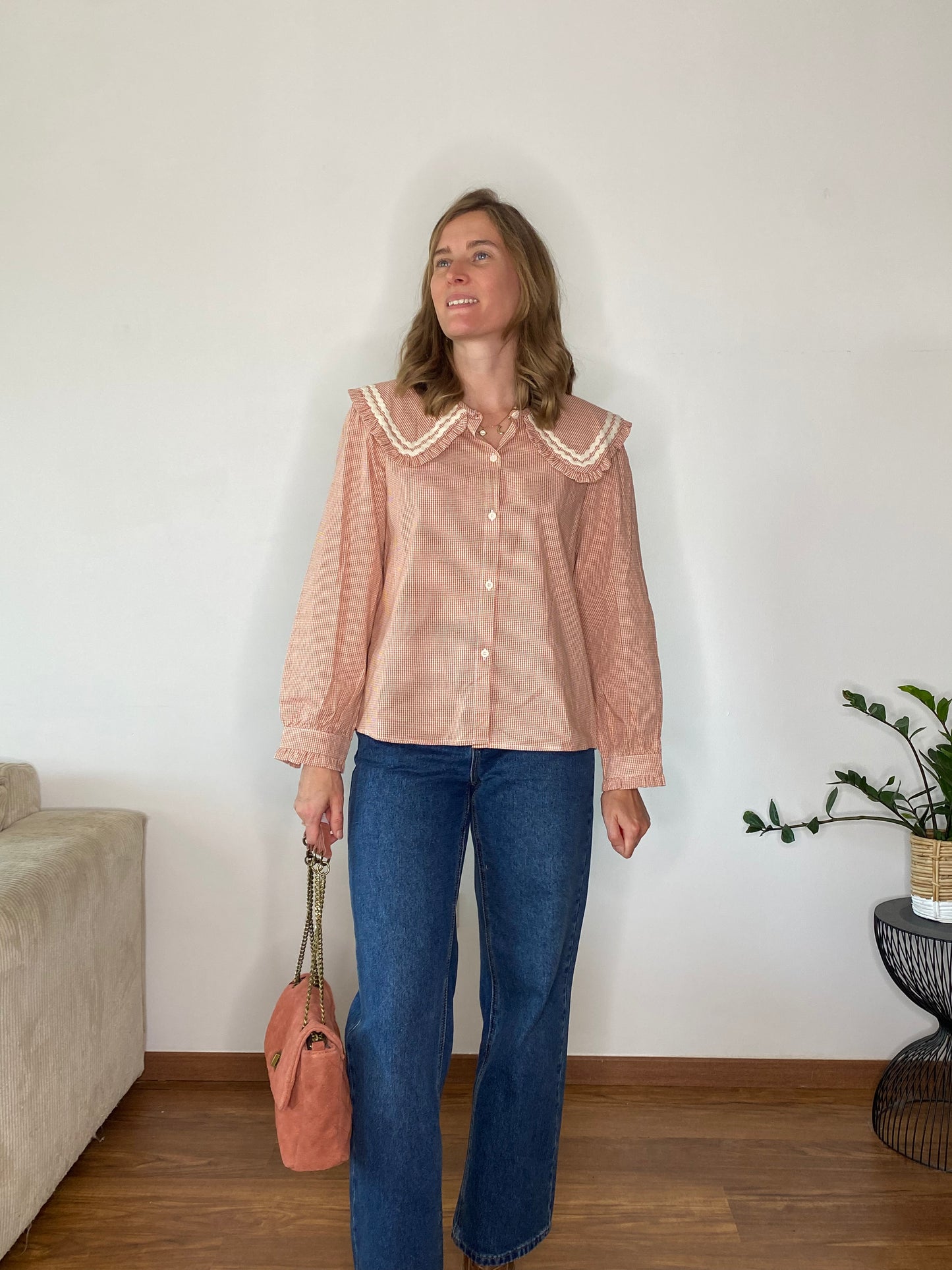 Blouse Isla grand col