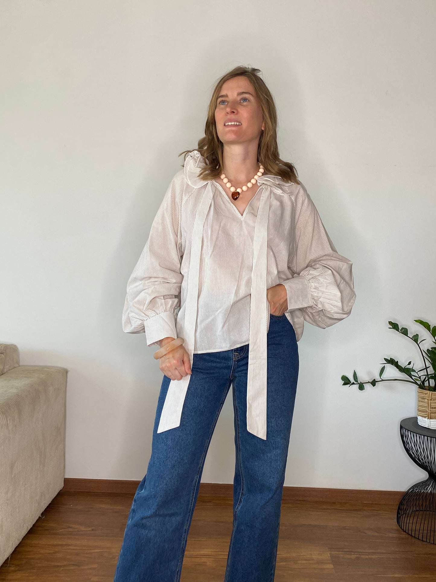 Blouse Freya col froufrou