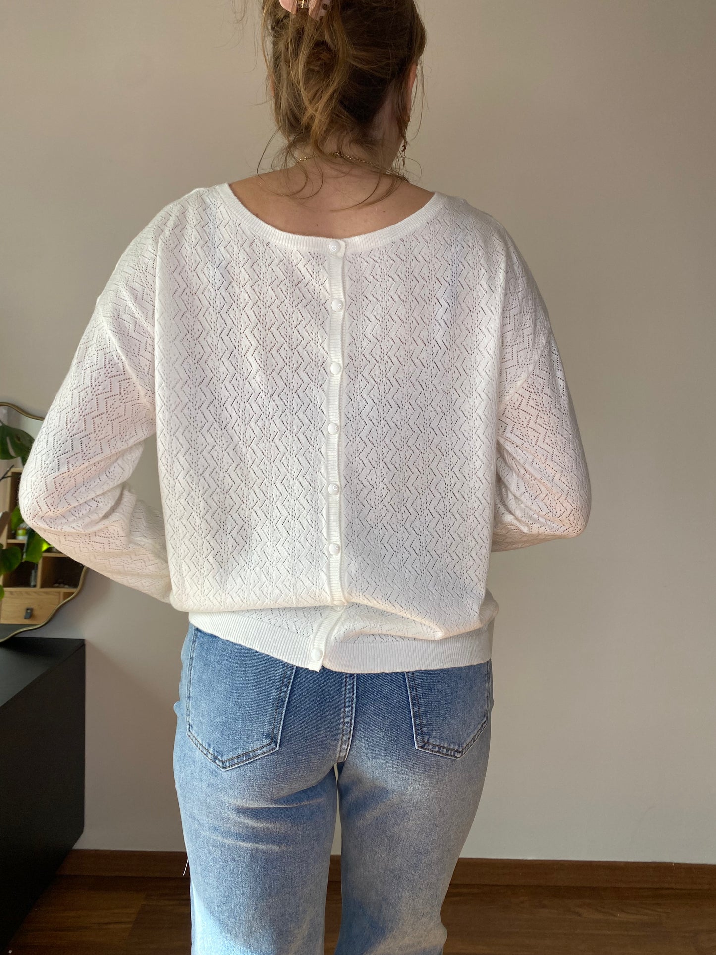 Pull Lorna blanc