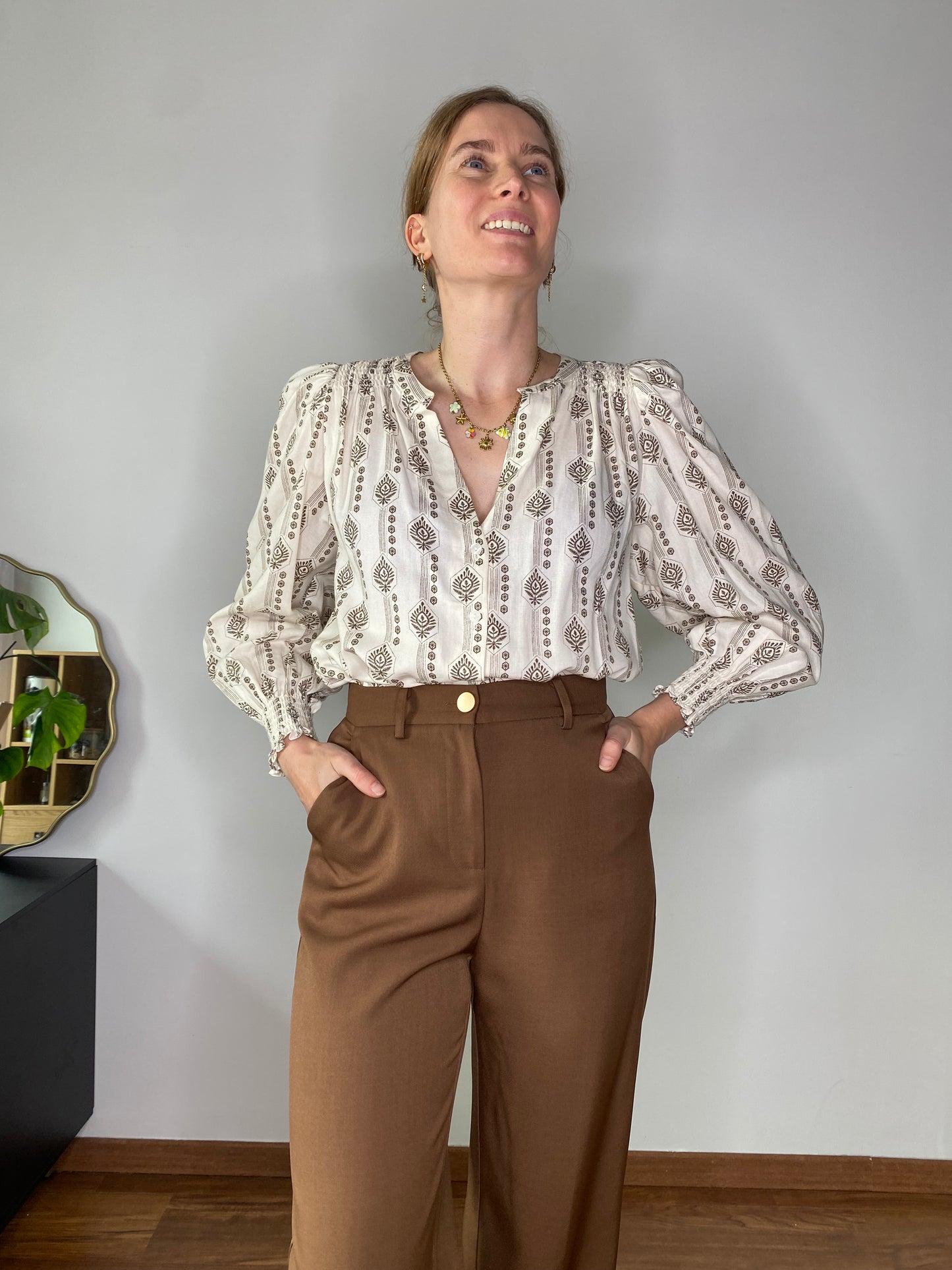 Blouse Emily chocolat