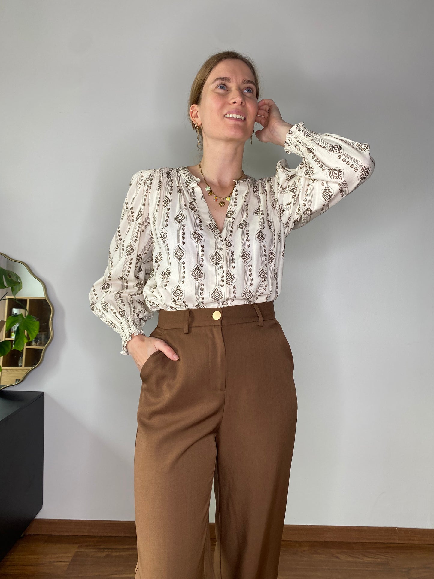 Blouse Emily chocolat