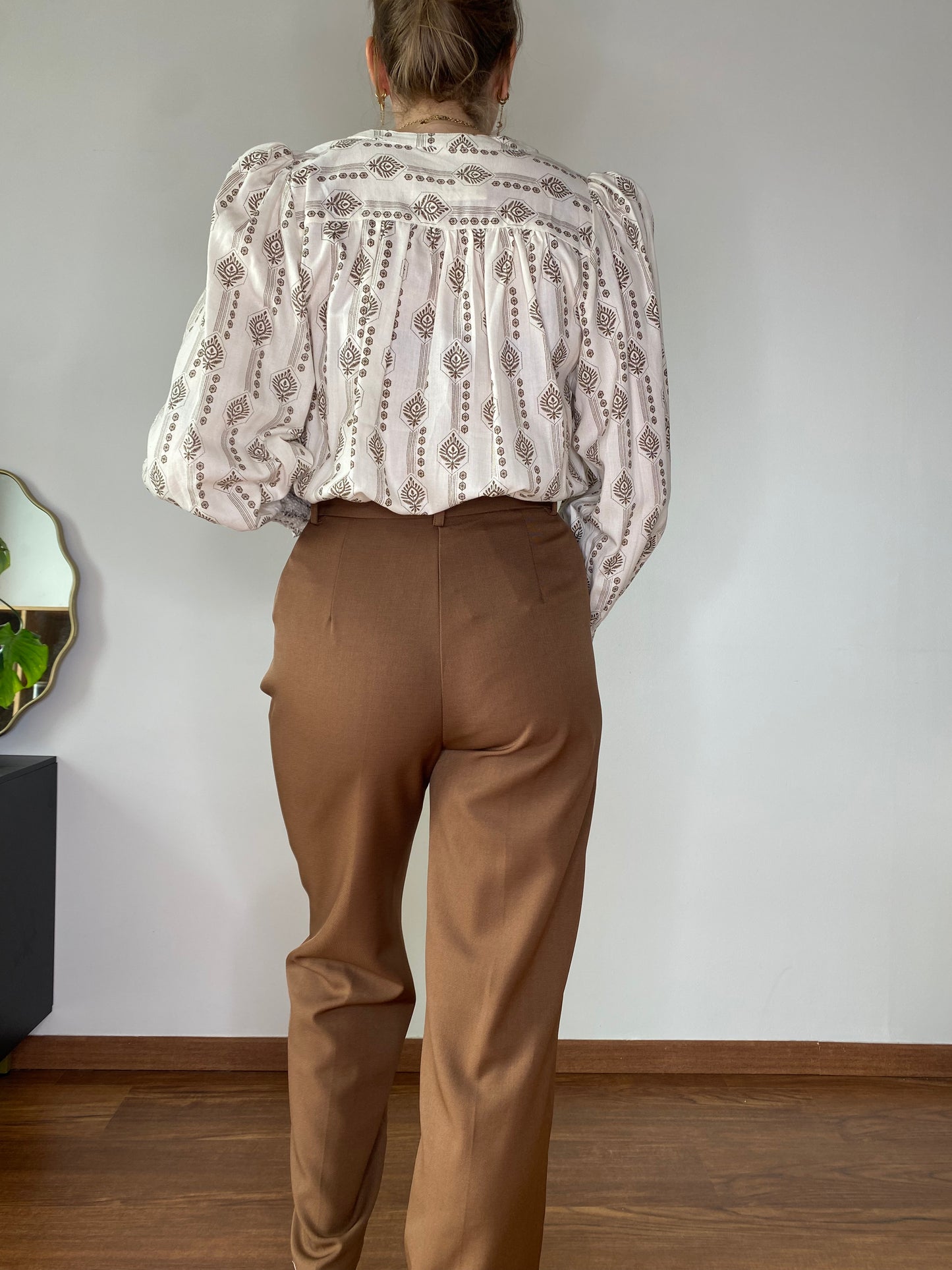 Pantalon chocolat Ivy