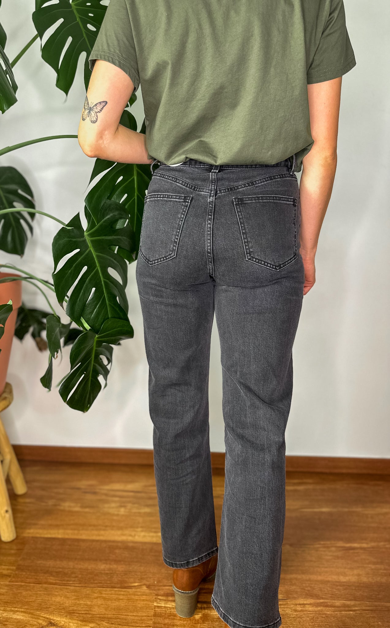 Jean Solange gris foncé - Margothe