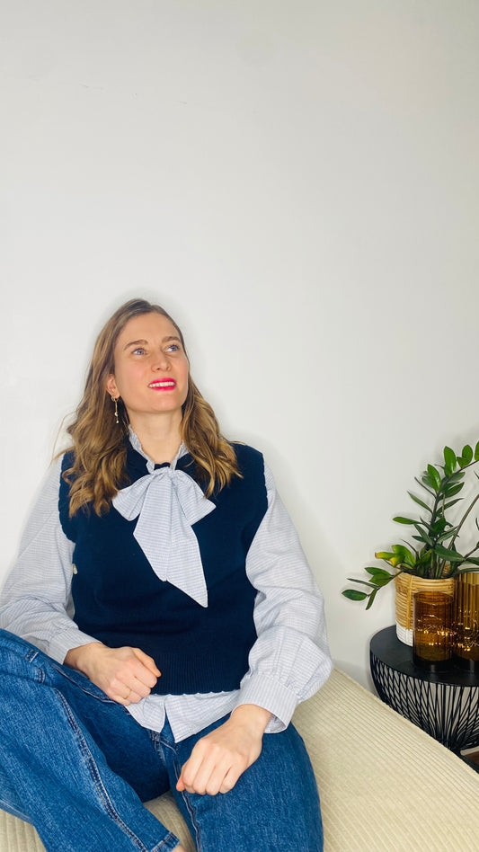 Chemise Garance bleue - Margothe