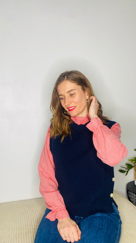 Chemise Monday rouge - Margothe