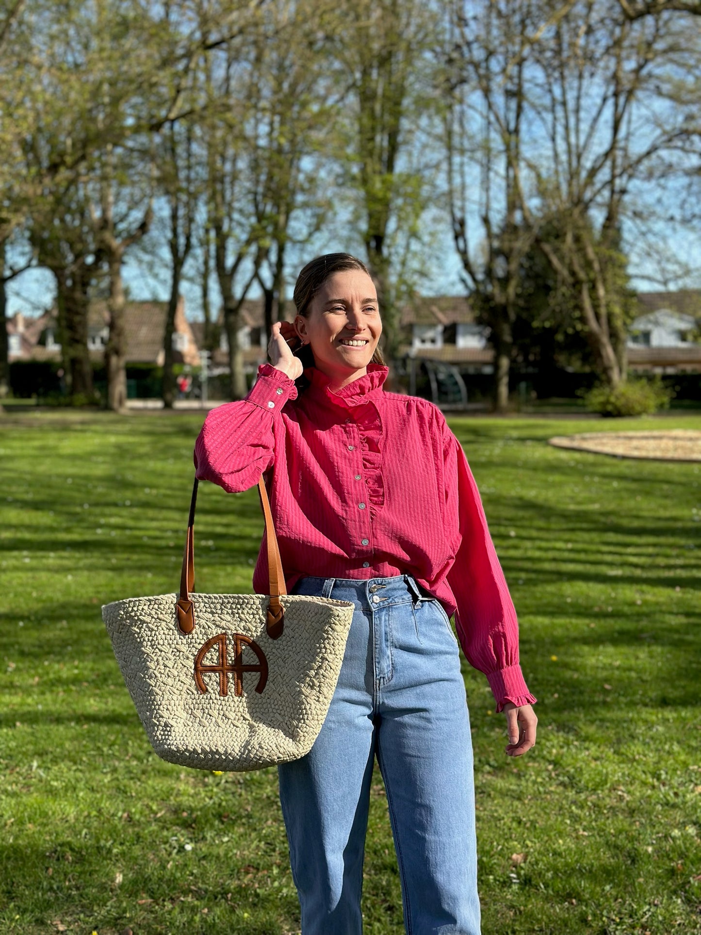 Sac paille Matteo