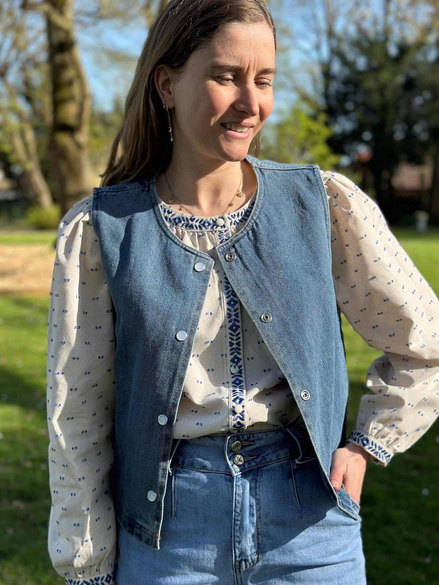Blouse Apolline écru