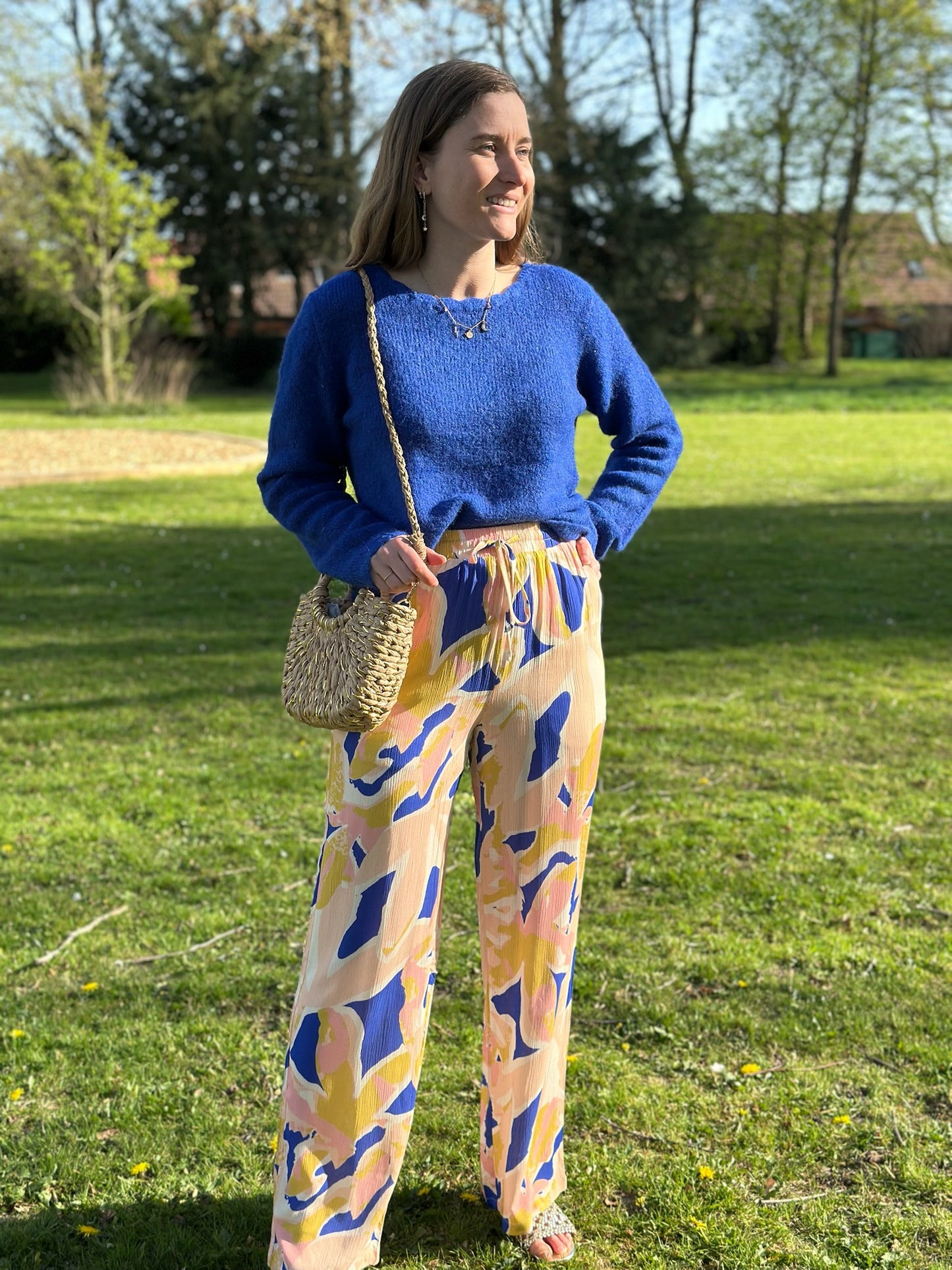 Pantalon Penny bleu