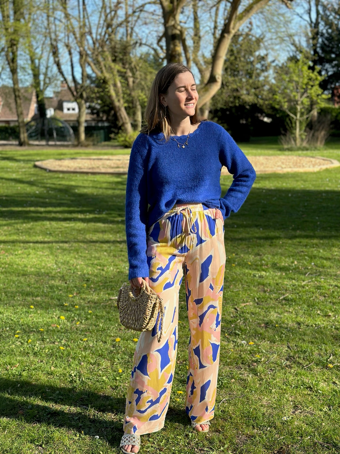 Pantalon Penny bleu