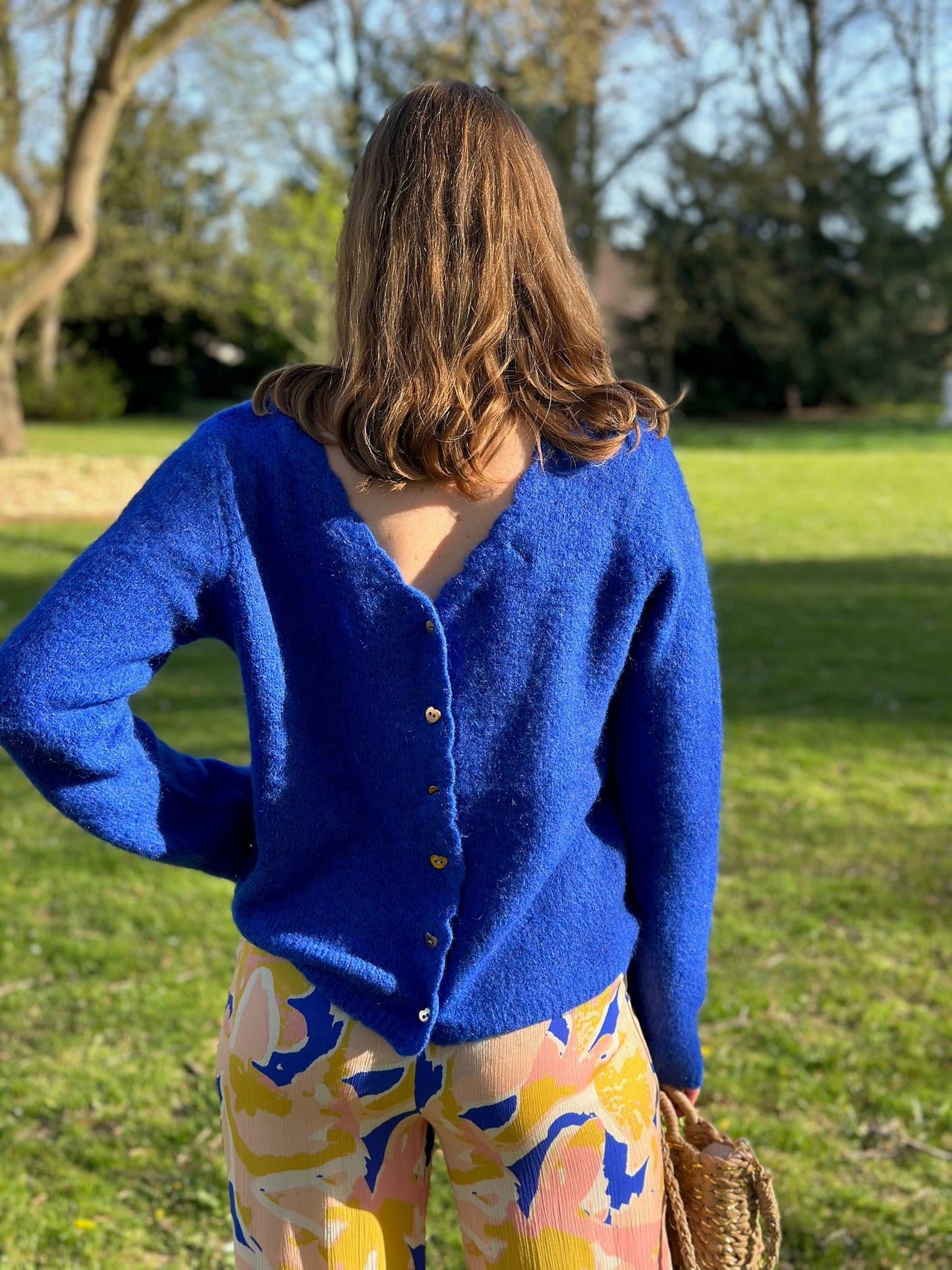 Gilet Marion bleu