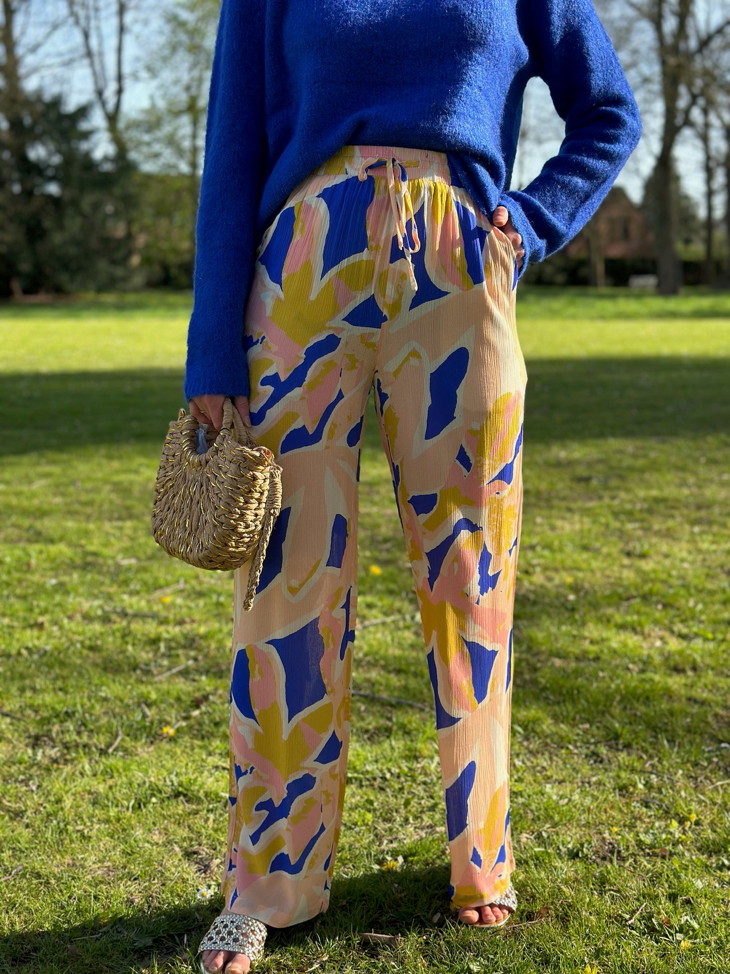 Pantalon Penny bleu
