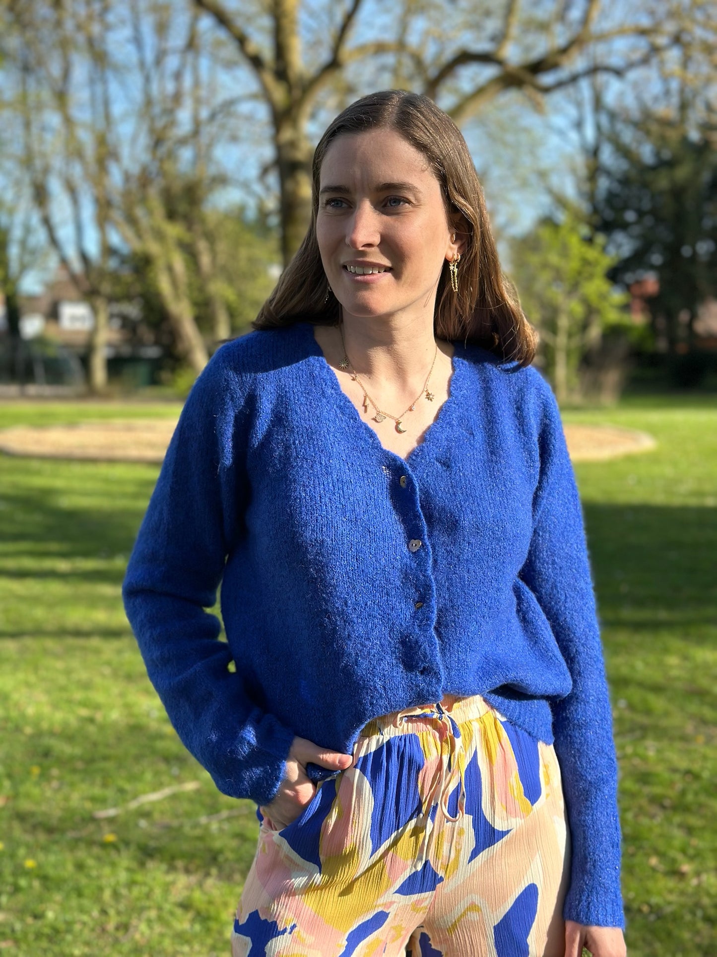 Gilet Marion bleu