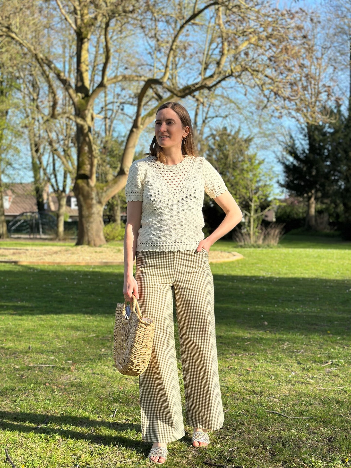 Pantalon Petula kaki
