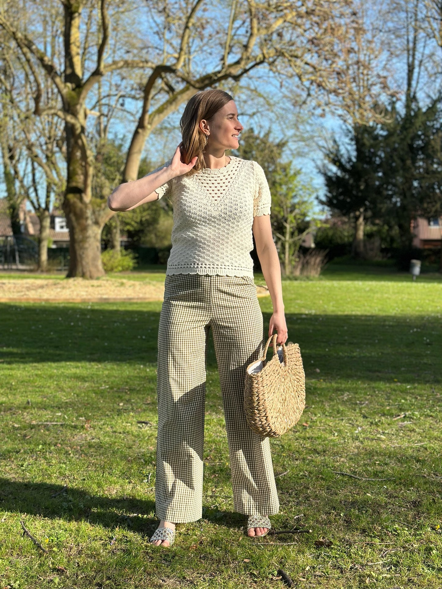 Pantalon Petula kaki