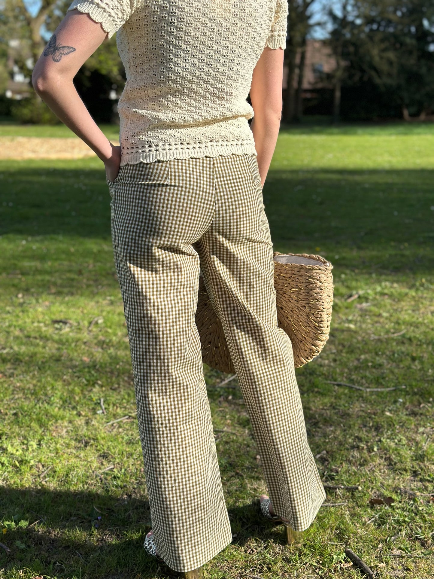 Pantalon Petula kaki