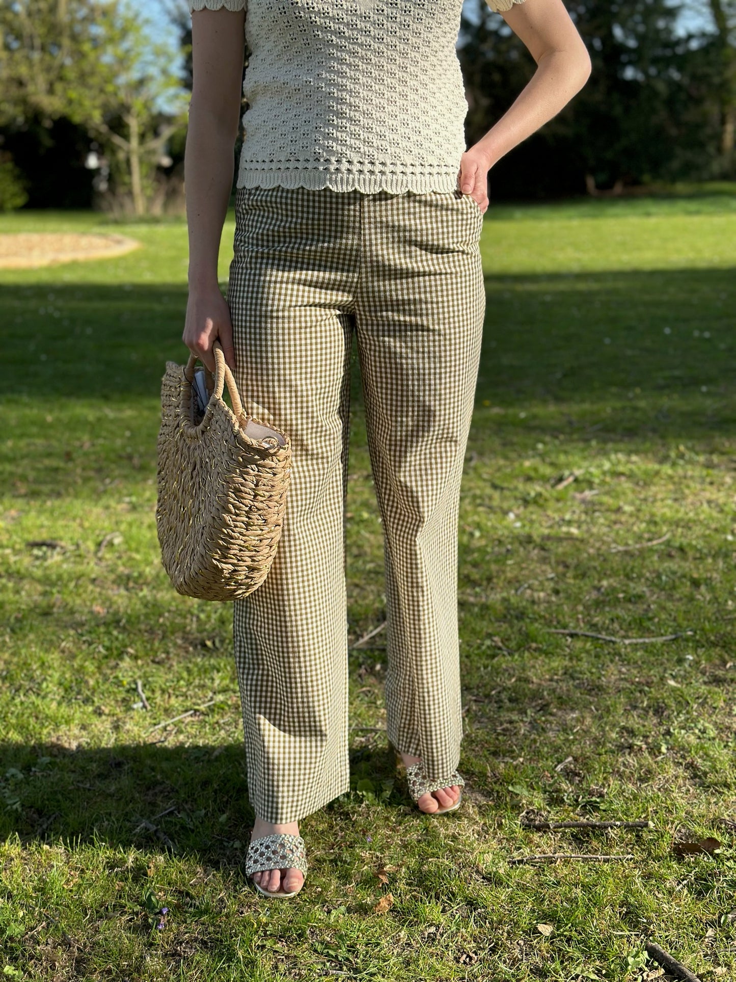 Pantalon Petula kaki