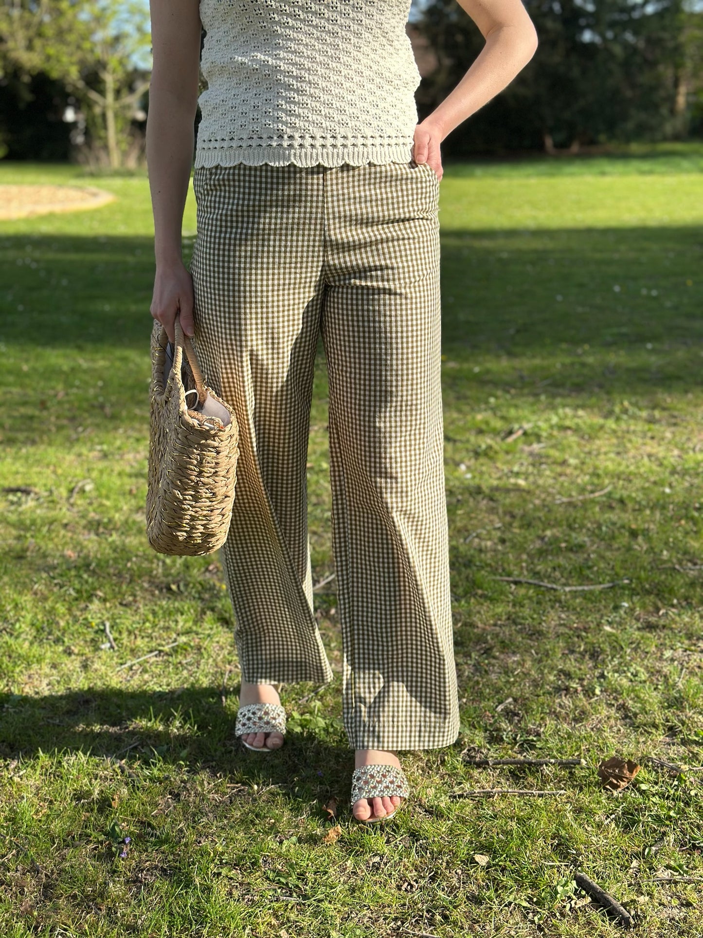 Pantalon Petula kaki