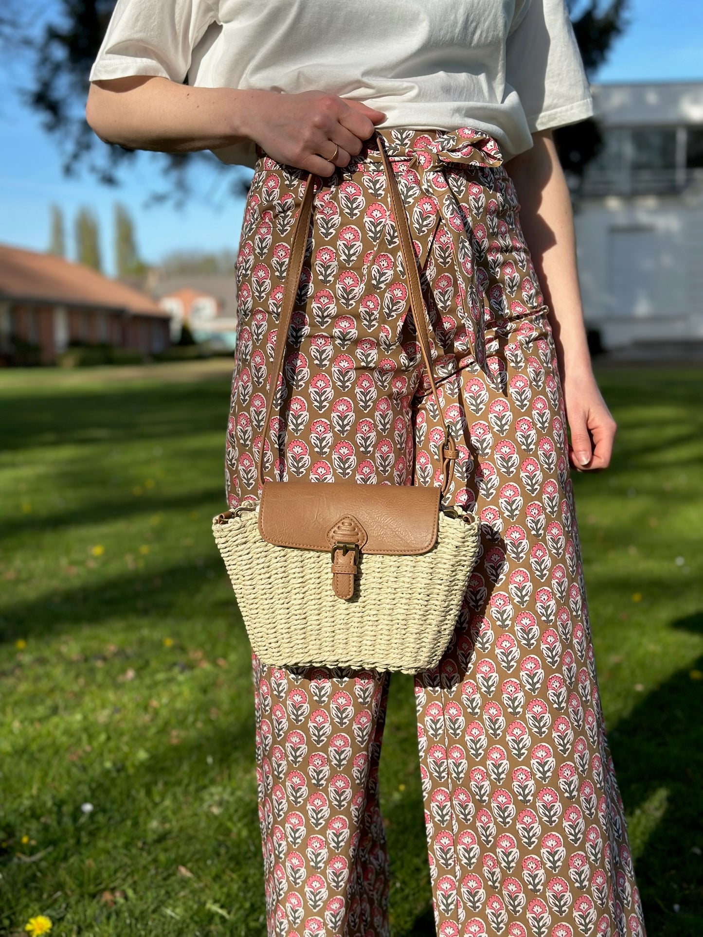 Sac paille Gabriele