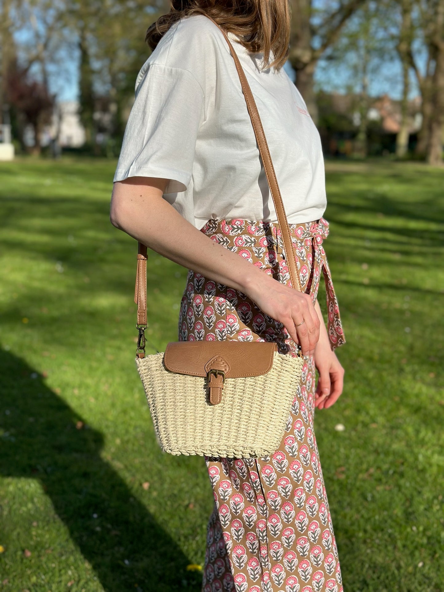 Sac paille Gabriele