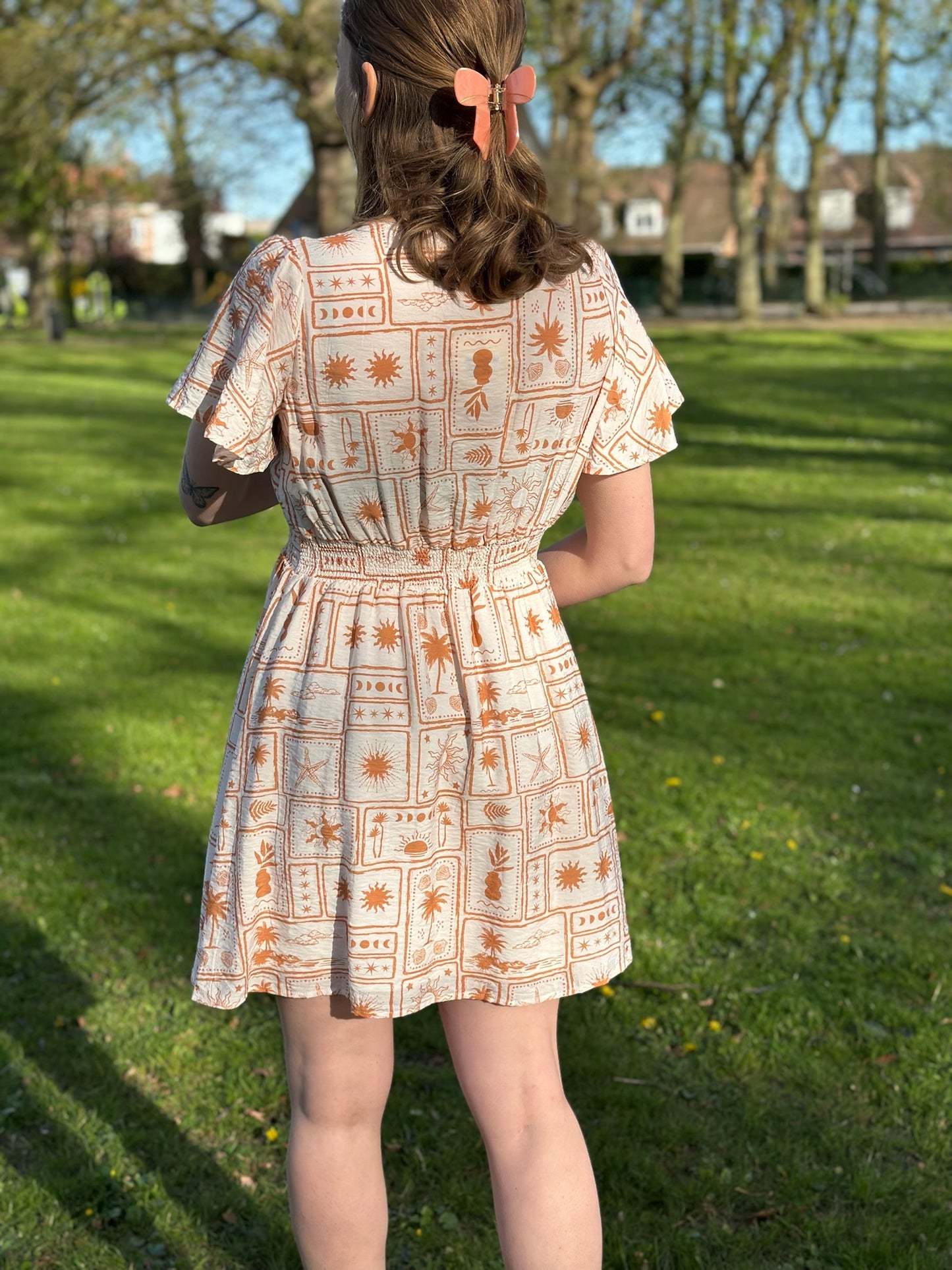 Robe Maura écru