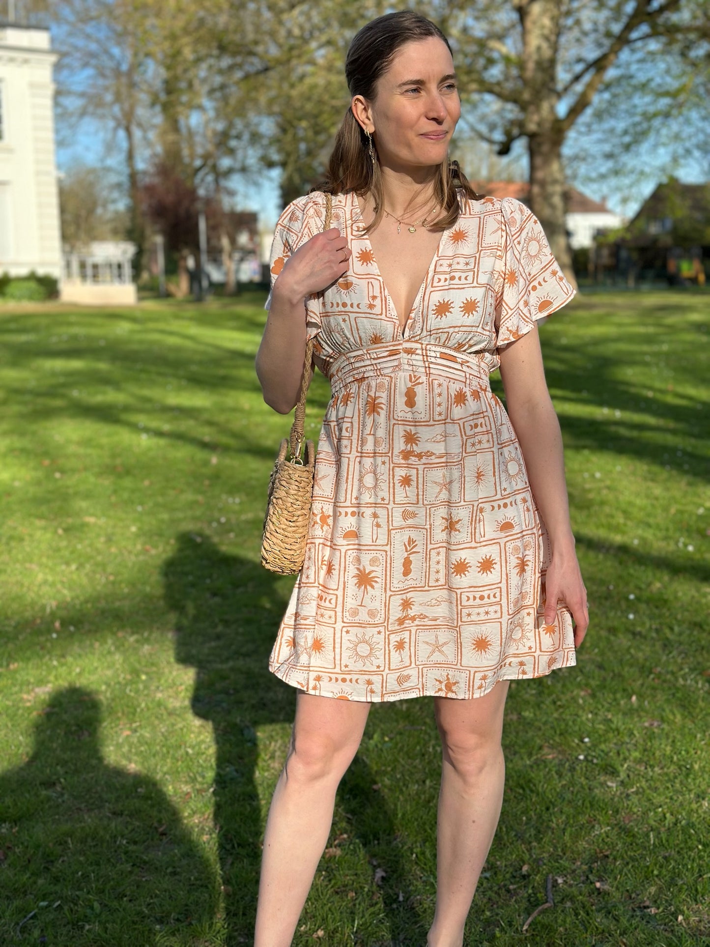 Robe Maura écru