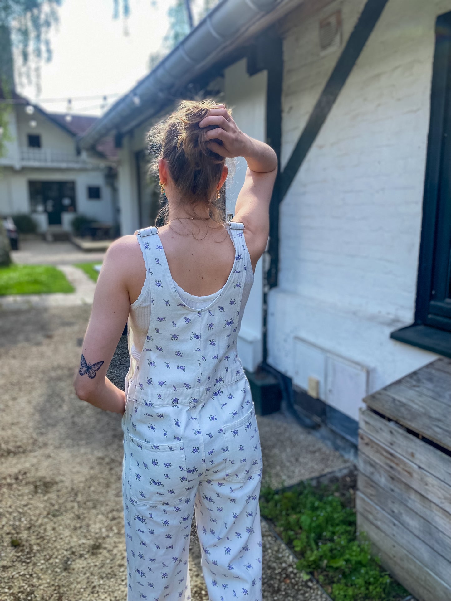 Salopette Valeria blanche - Margothe