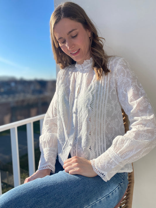 Chemise blanche Mélina - Margothe