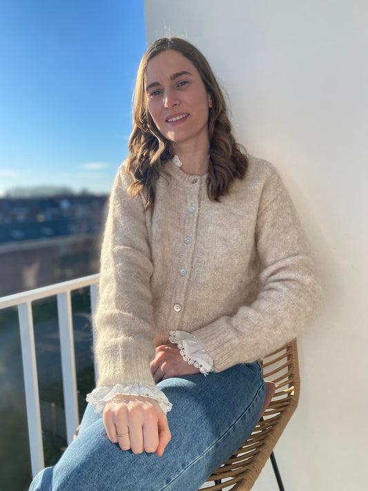 Gilet Lala beige - Margothe