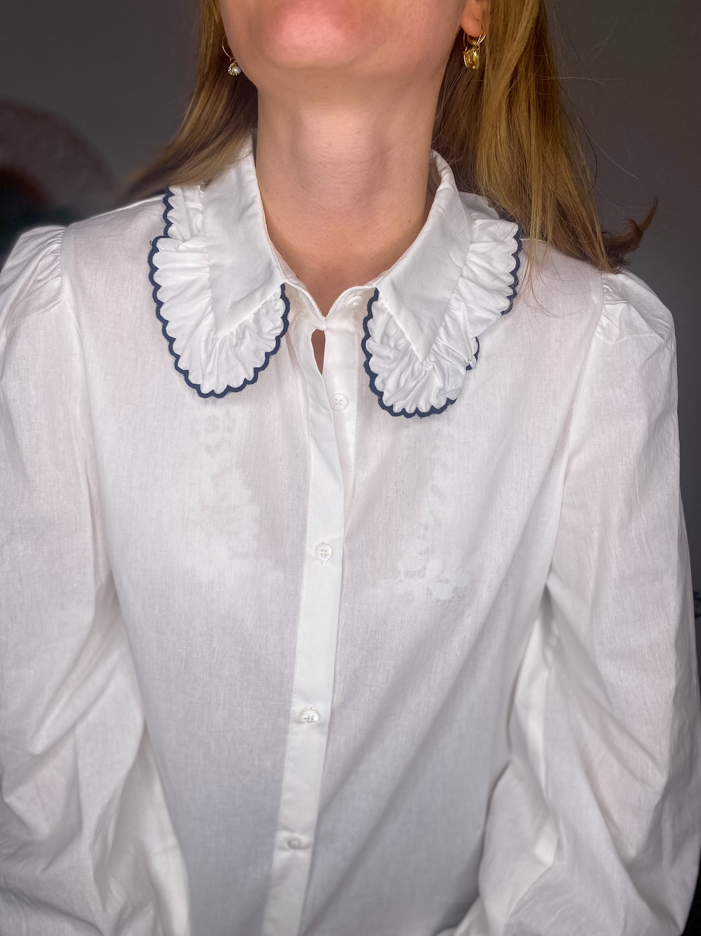 Chemise Aurora blanche - Margothe