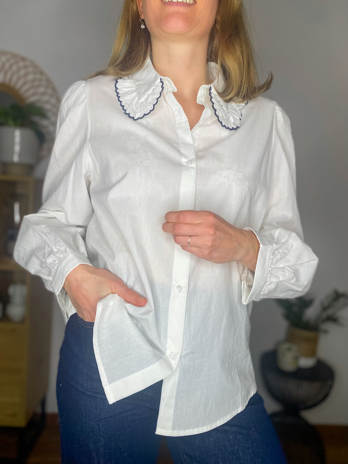 Chemise Aurora blanche - Margothe