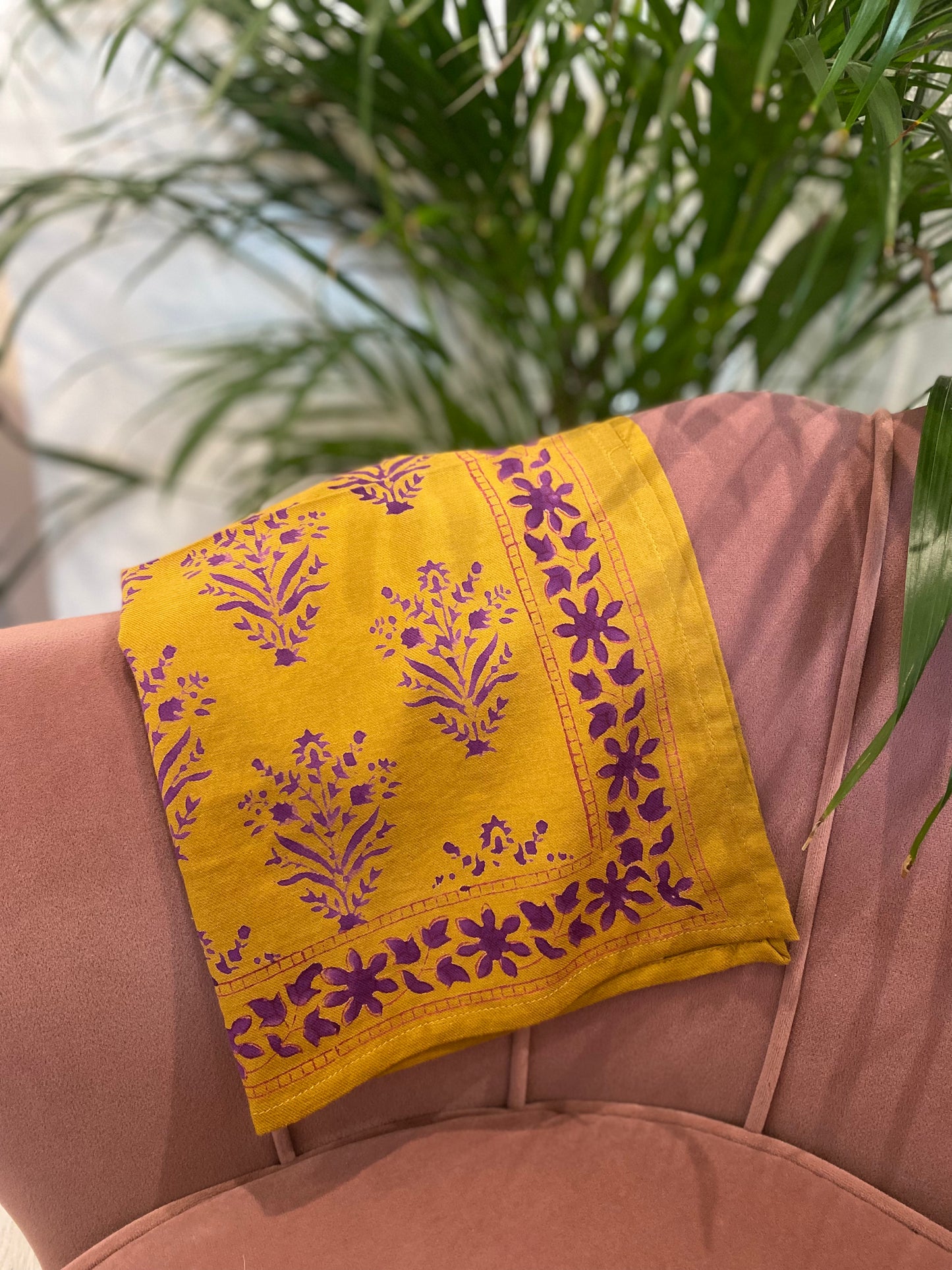 Petit Foulard Galatie Caramel Byzantine - Margothe