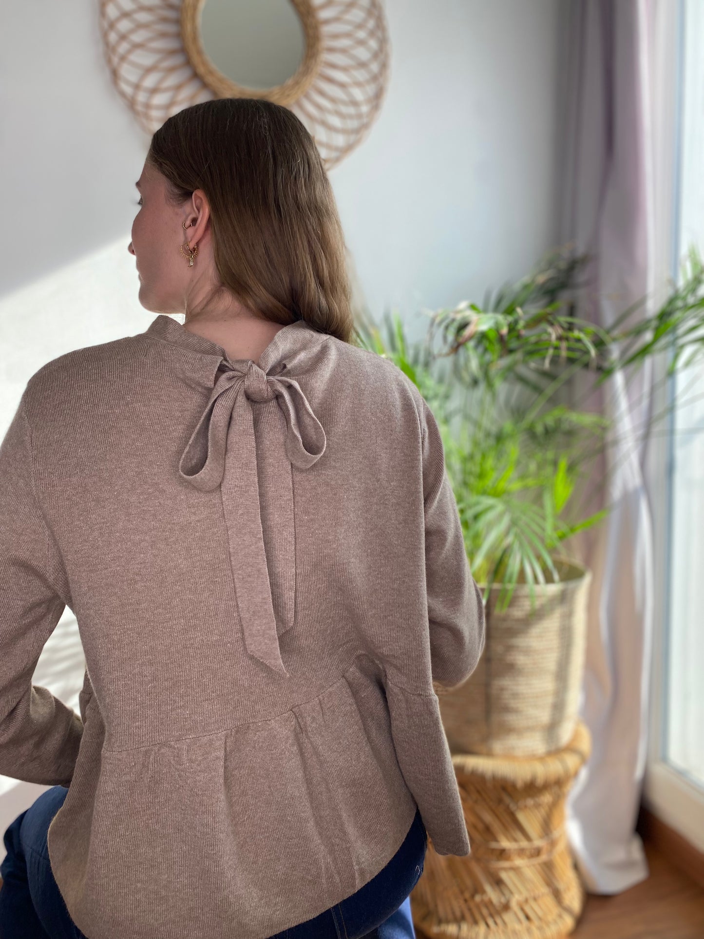 Pull Noah taupe