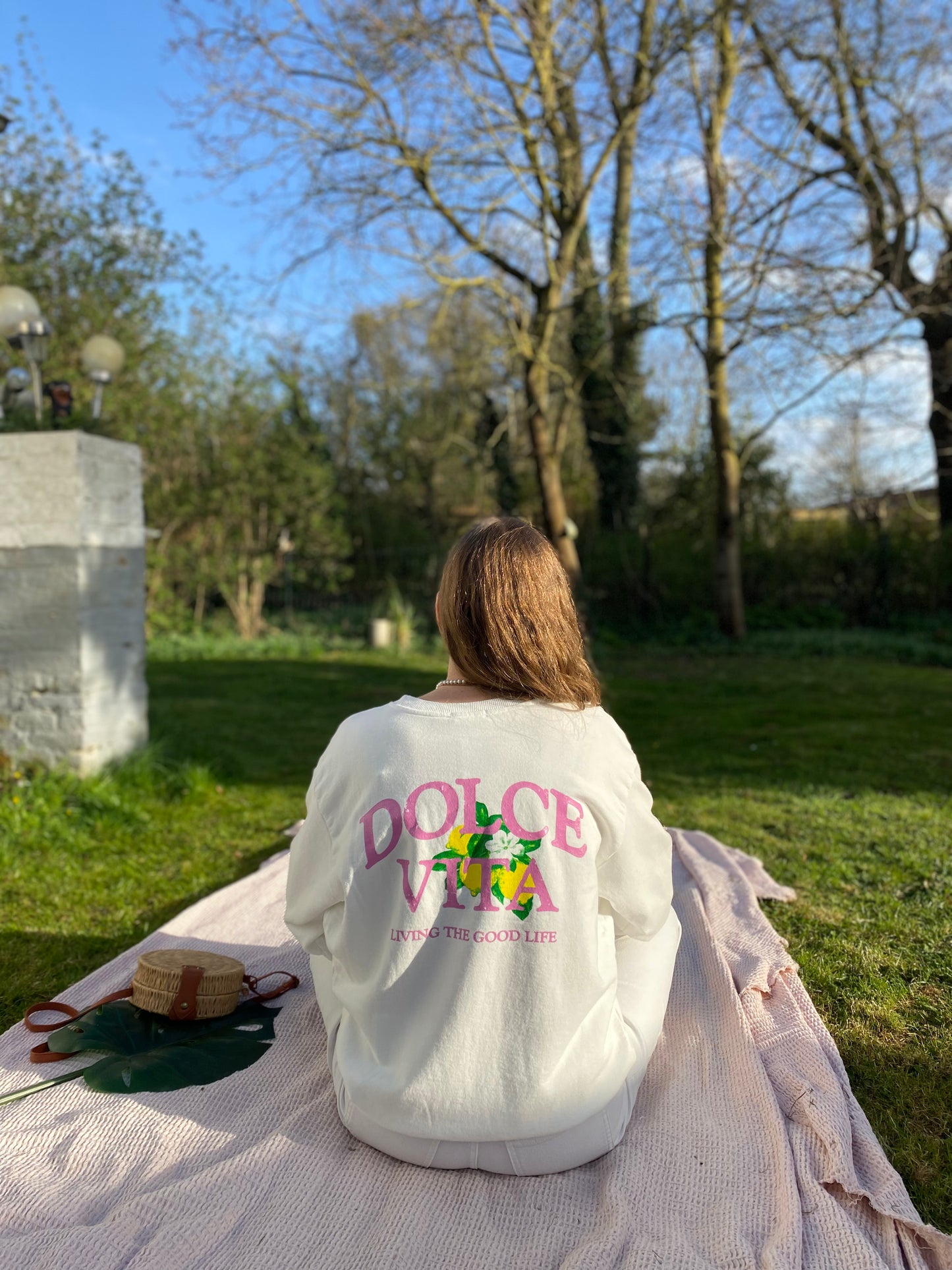 Sweat Dolce Vita blanc