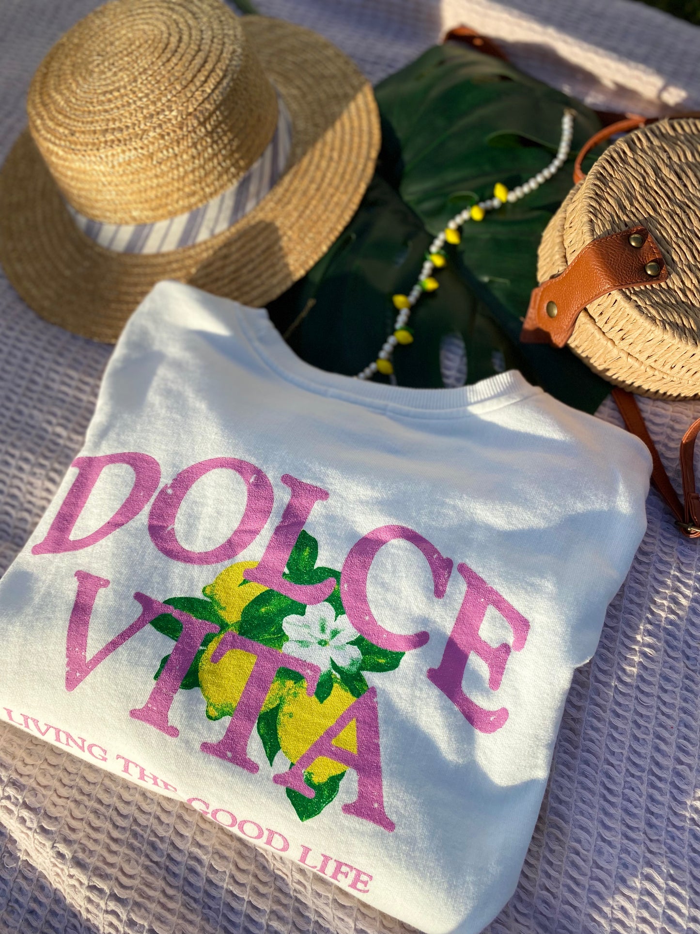 Sweat Dolce Vita blanc