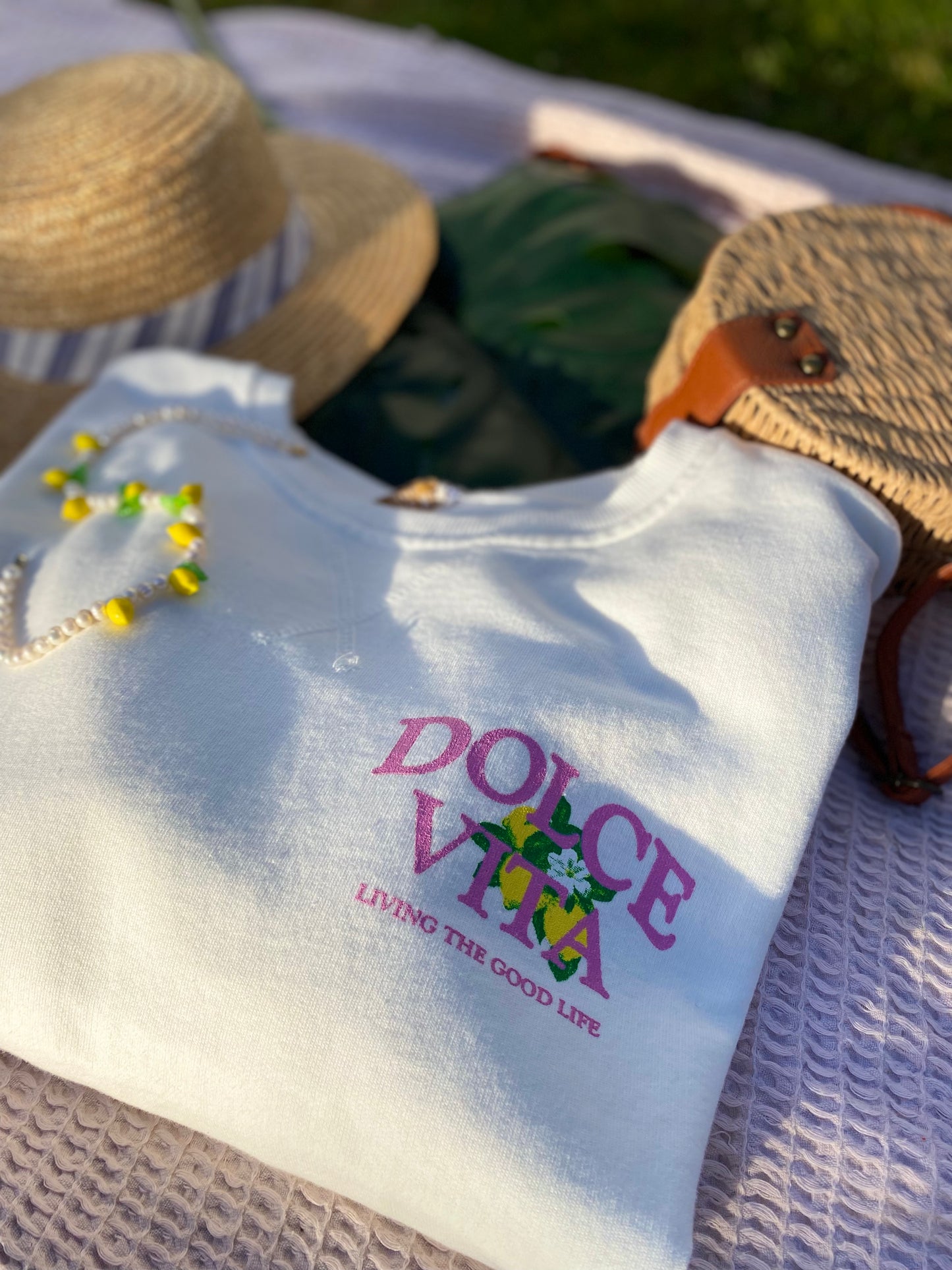 Sweat Dolce Vita blanc