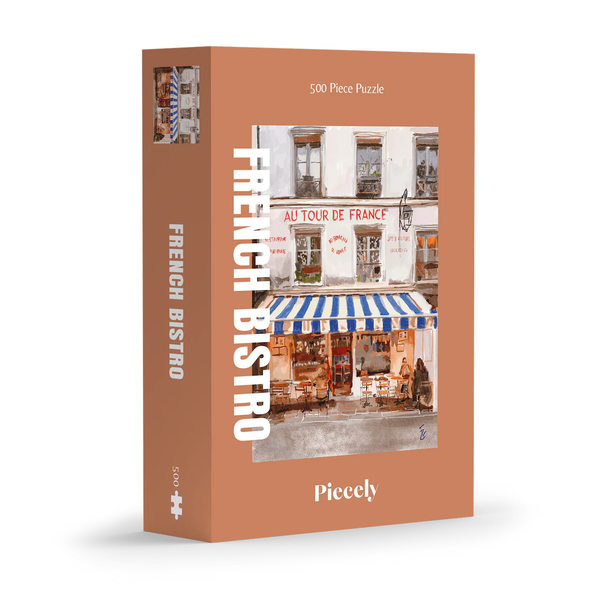 Puzzle French Bistro - 500 pièces - Piecely - Margothe