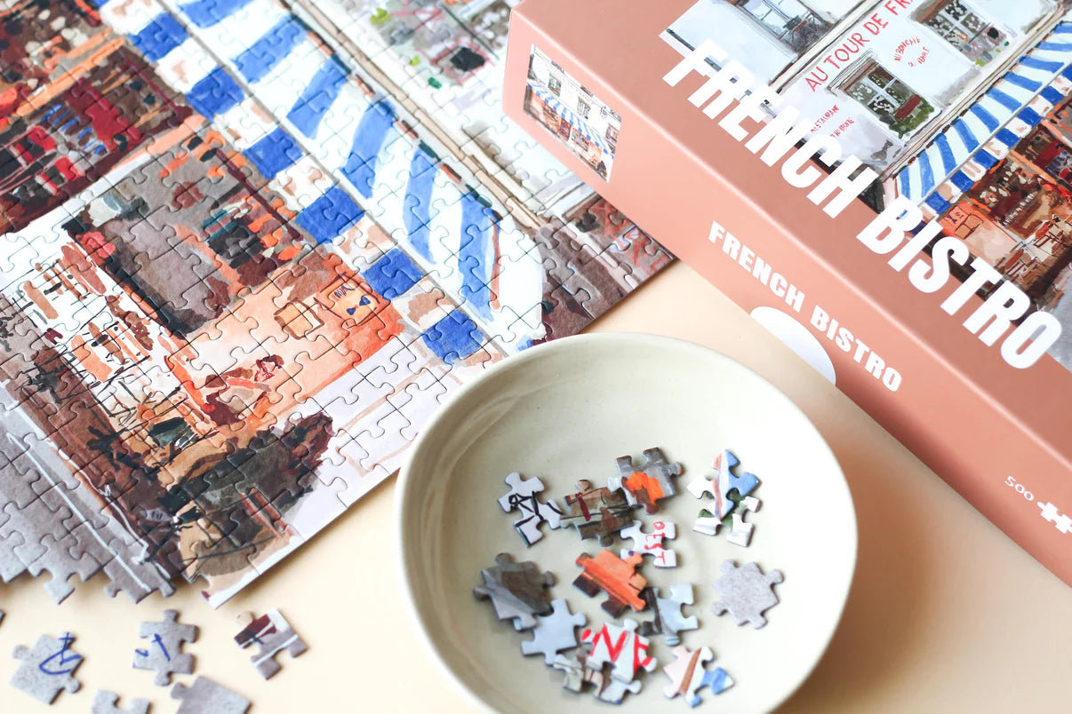 Puzzle French Bistro - 500 pièces - Piecely - Margothe