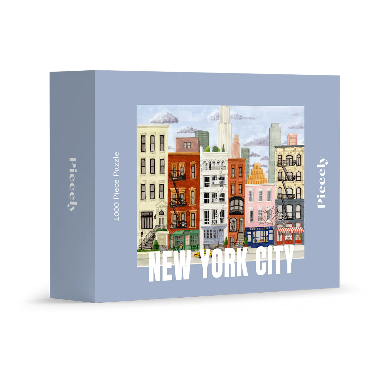 Puzzle New York City - 1000 pièces - Piecely - Margothe