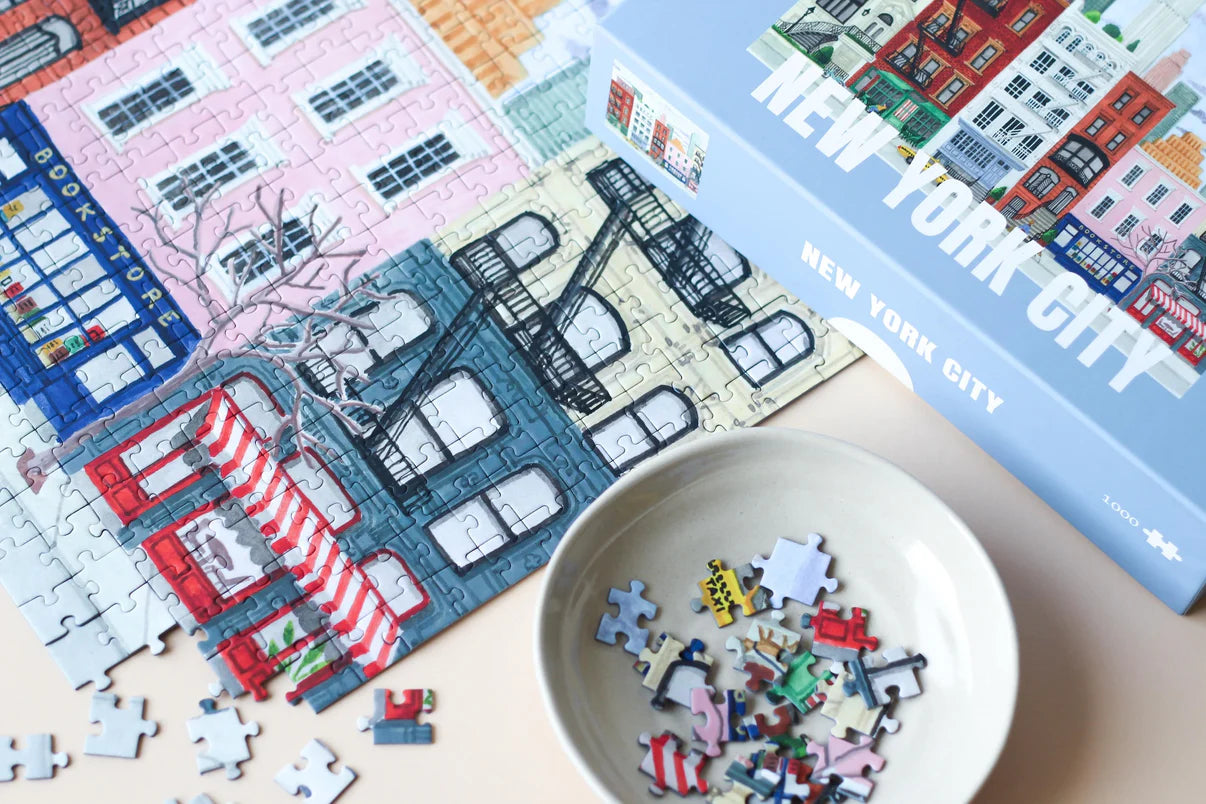 Puzzle New York City - 1000 pièces - Piecely - Margothe